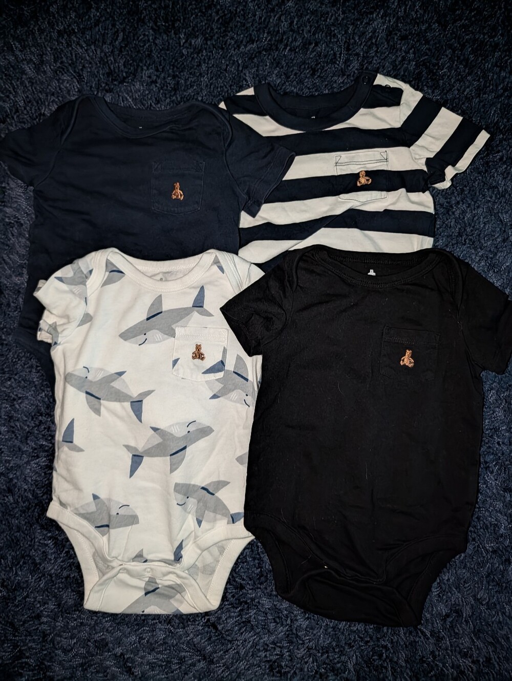 4 GAP 12-18mo Onesies